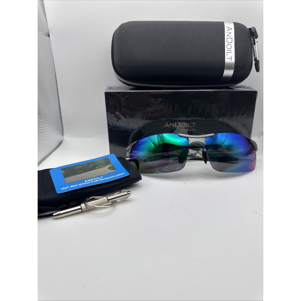 Men Sports Polarized Sunglasses UV Protection for Men‎ Fishing,Driving,Everyday